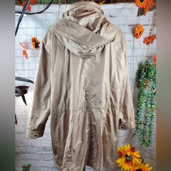 FUCHS SCHMITT Germany Hooded Trench Coat Jacket - Picture 10 of 11